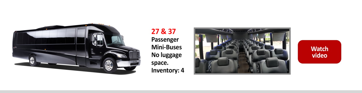 37 Passnger Shuttle Buss Fleet for Miami and Ft Lauderdale Hotels