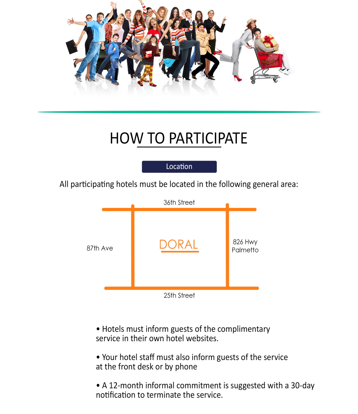 Unlimited Rides on our network- Hotel, Mall, Bayside